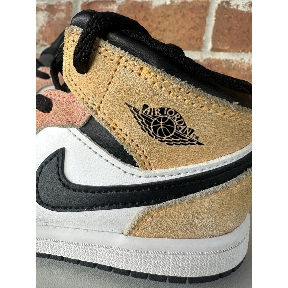 Nike Jordan 1 Mid Peach Toddler 10c